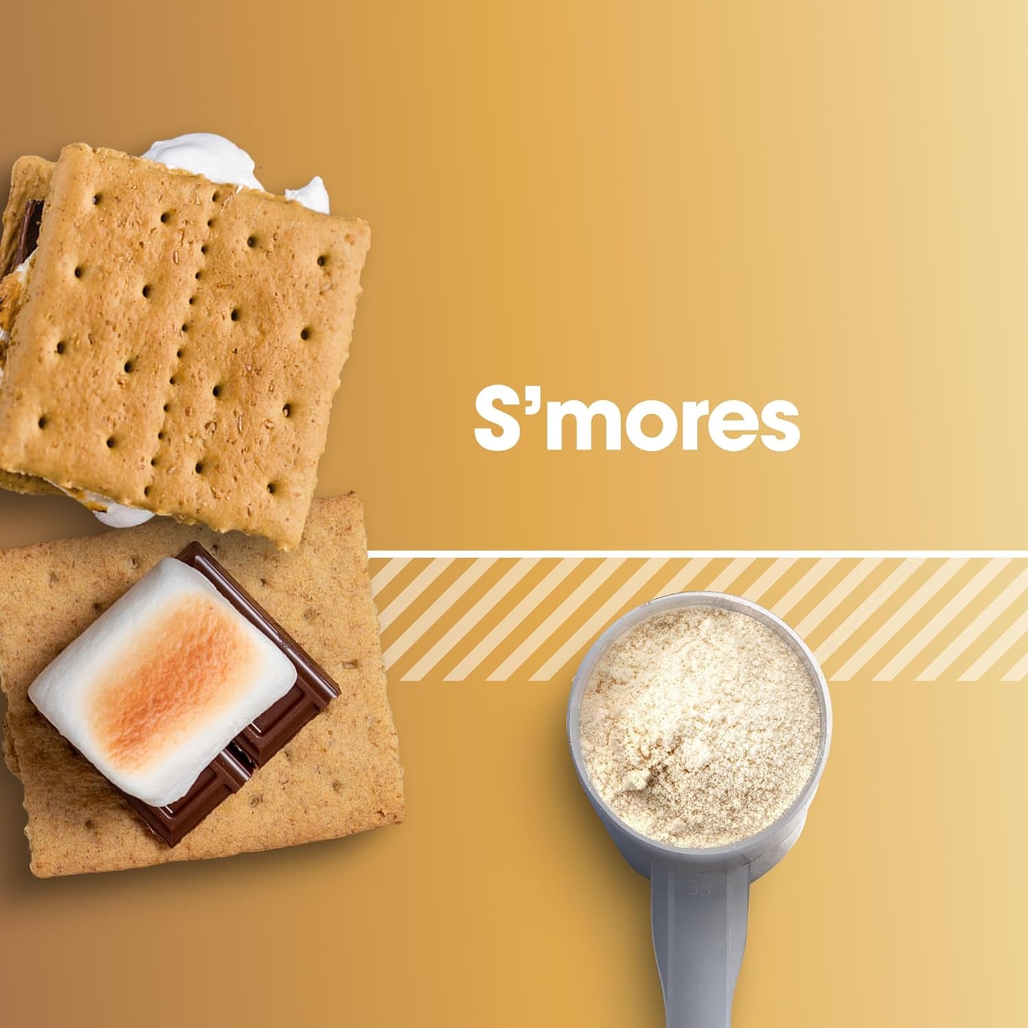 100% Gold Standard Whey Protein Powder - Protein Powder with a Blend of Hydrolyzed, Isolate & Whey - for Muscle Recovery - S'Mores, 5.64 Lb (80 Servings)