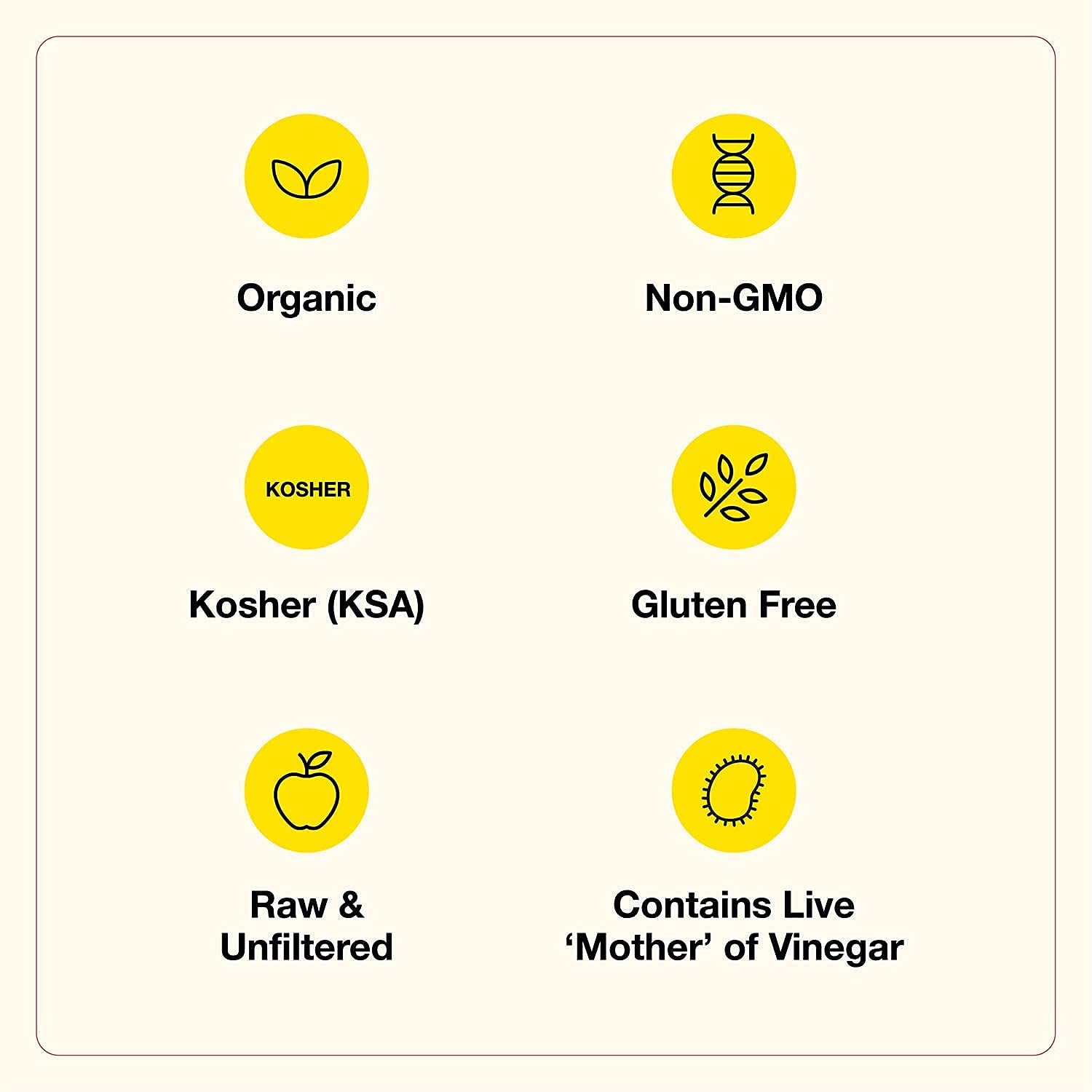 Organic Apple Cider Vinegar with the Mother 128 Ounce and  Organic Citrus Ginger Enhanced Vinegar Drink 16 Ounce Bundle
