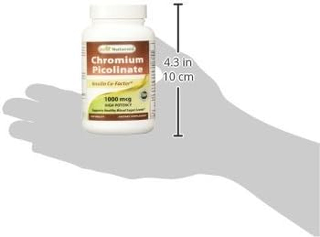 Chromium Picolinate 1000 Mcg 120 Tablets