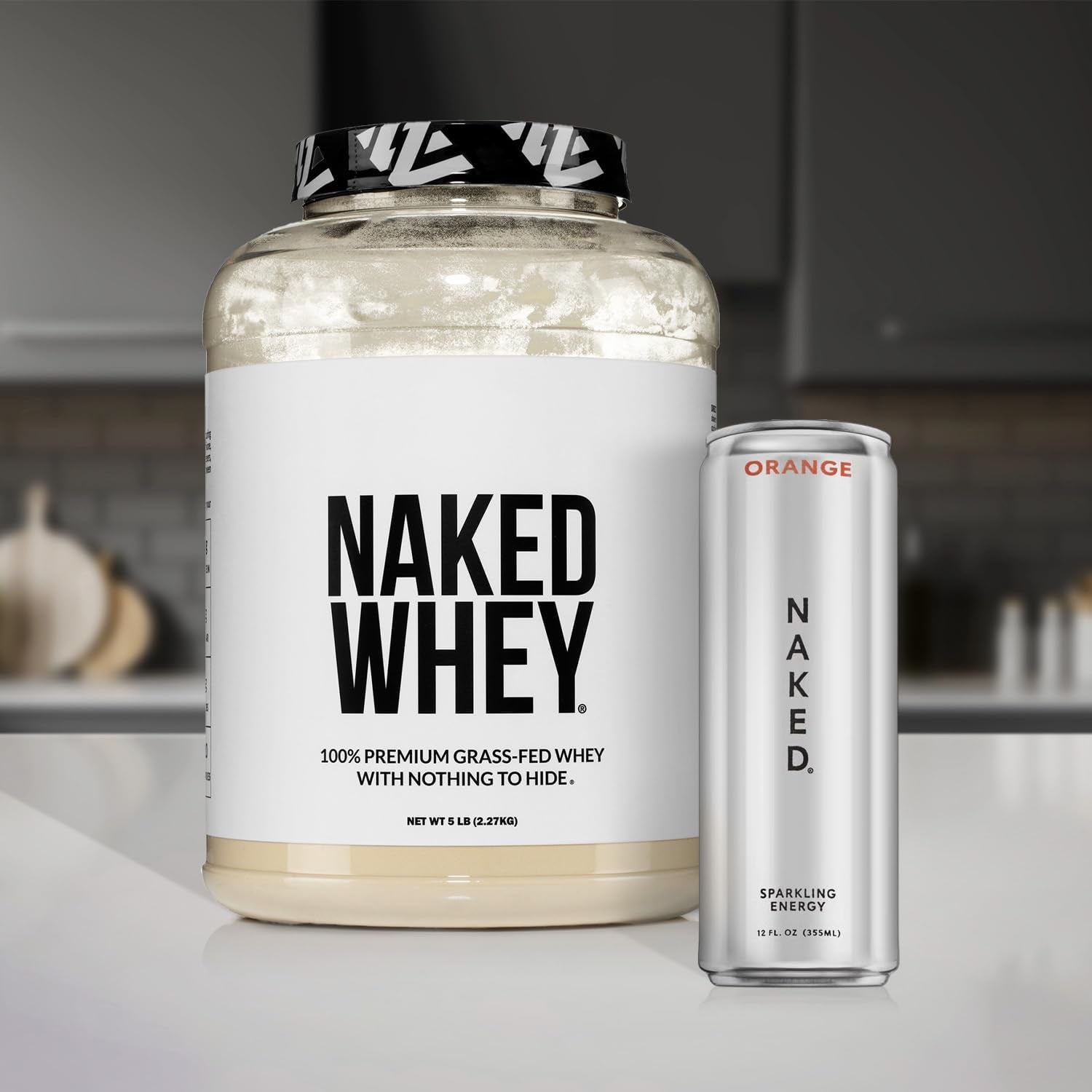 Whey 2LB 100% Grass Fed Whey Protein Powder - Only 1 Ingredient, Unflavored Whey Protein, Undenatured, Gluten Free, Soy Free, No Gmos, No Preservatives