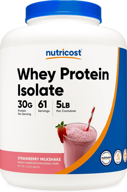 Whey Protein Isolate (Strawberry Milkshake) 5LBS