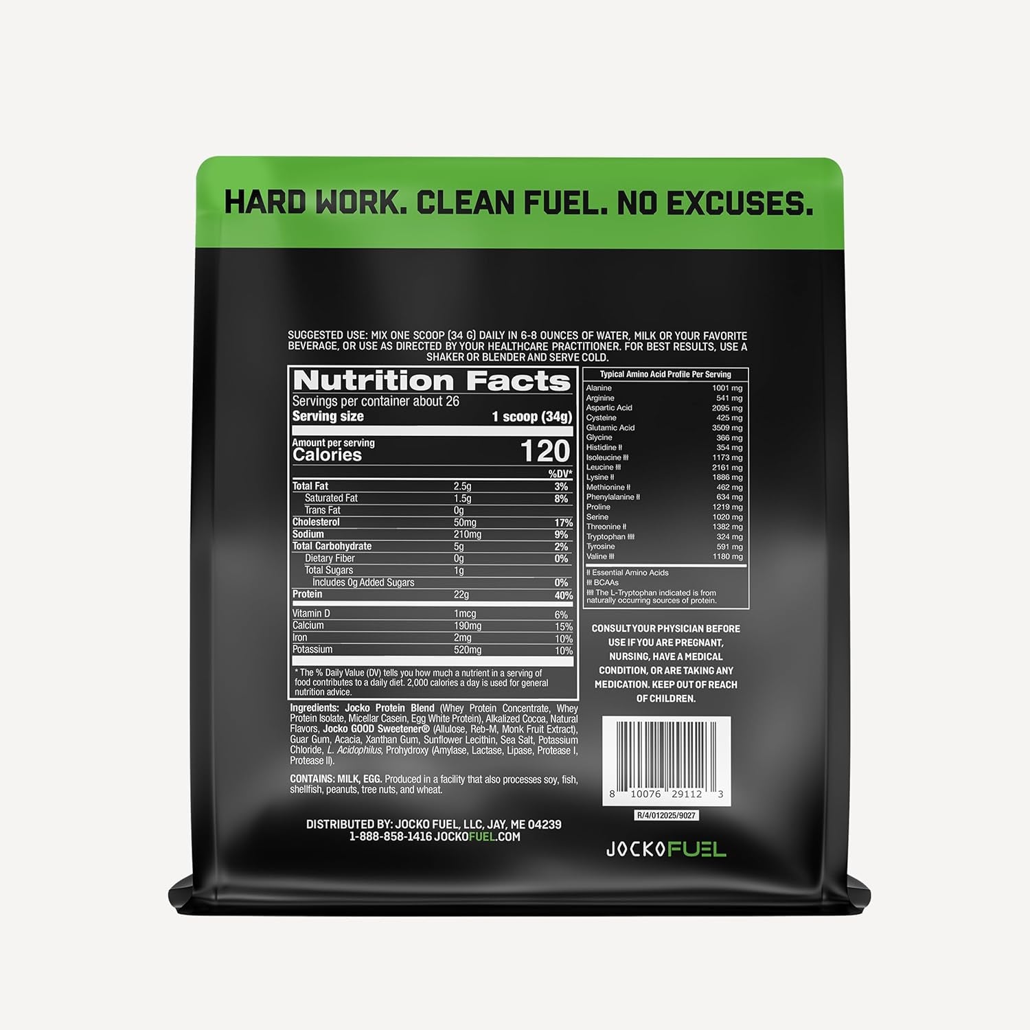 Mölk Whey Protein Powder 22G Low Sugar Monk Fruit Blend - Muscle Recovery & Growth, Packaging May Vary (26 Servings, Mint Chocolate)